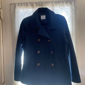 Old Navy Women's Dark Blue Peacoat